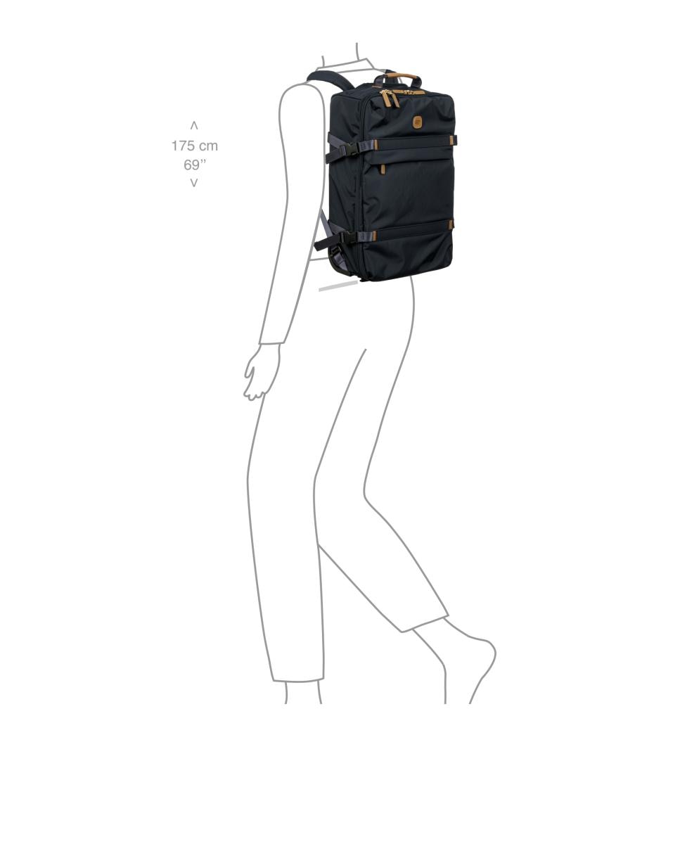 Mochila/Trolley de Tecido Reciclado - 30 L Azul-3