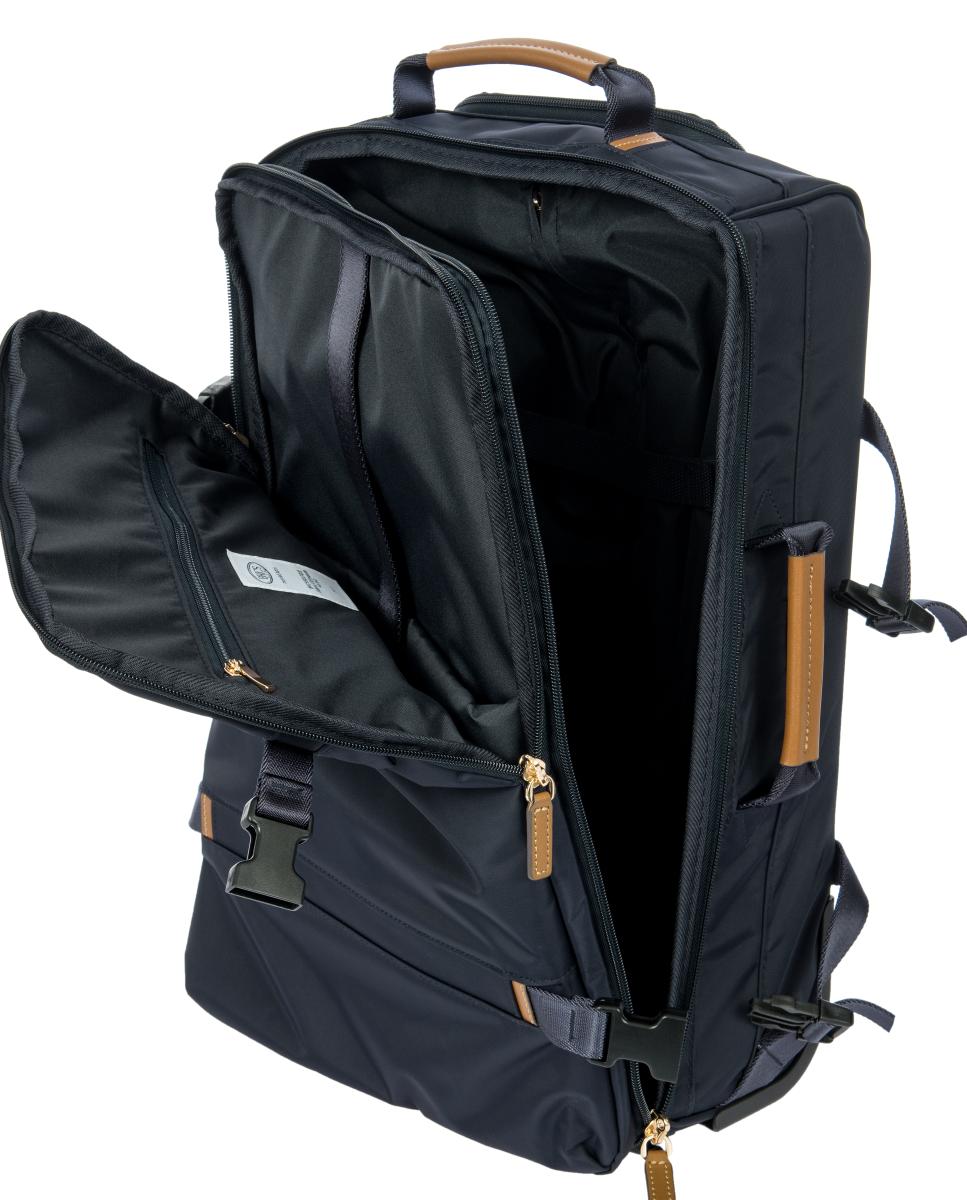 Mochila/Trolley de Tecido Reciclado - 30 L Azul-5