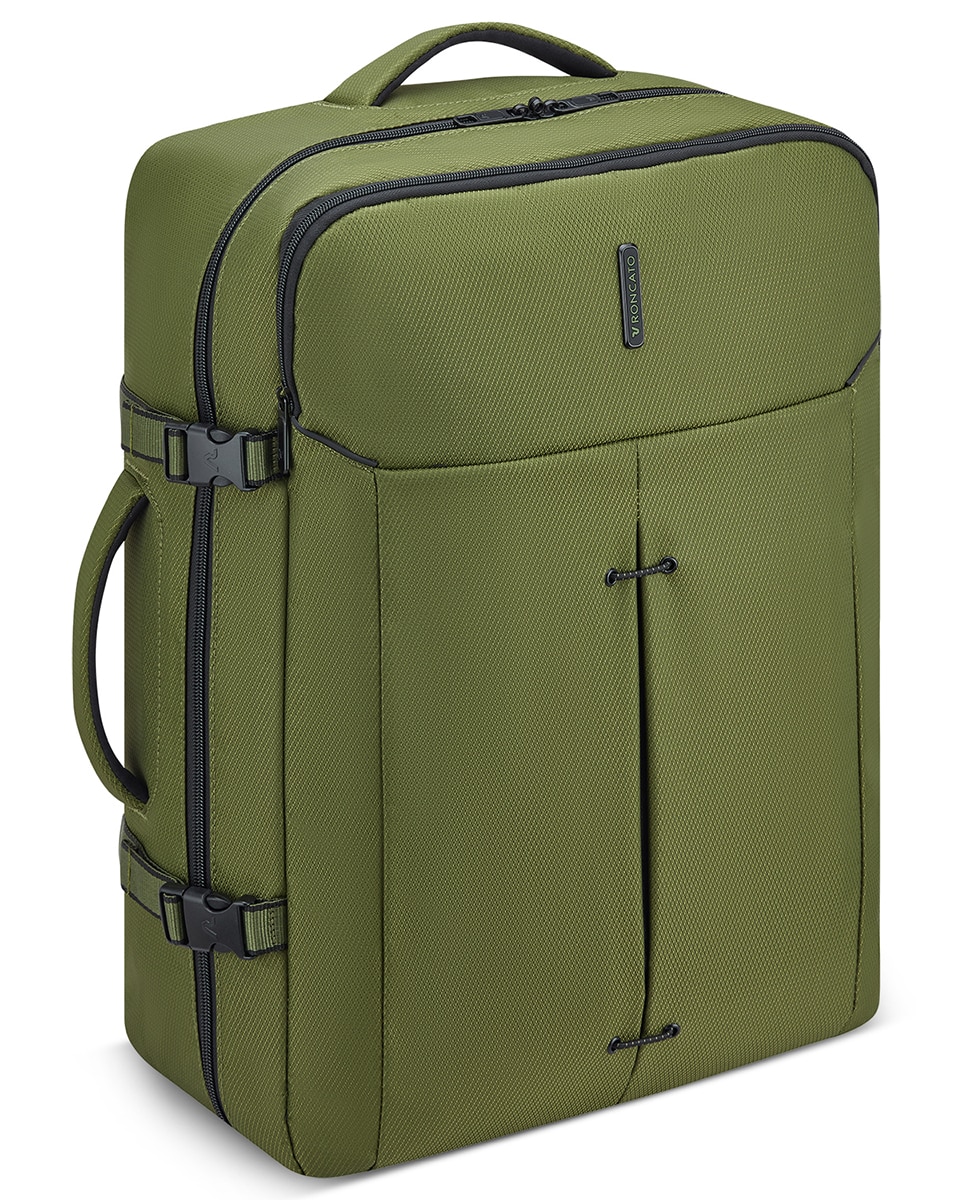 Mochila de Viagem Ironik 2.0 - 55x40x20 cm Verde-militar-7