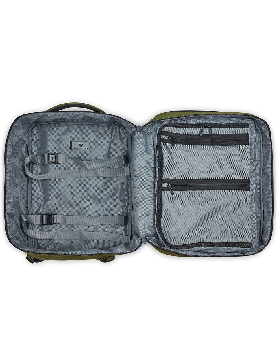 Mochila de Viagem para Portátil 15.6 Ironik 2.0 Vueling - 40x20x30 cm Verde-militar-3