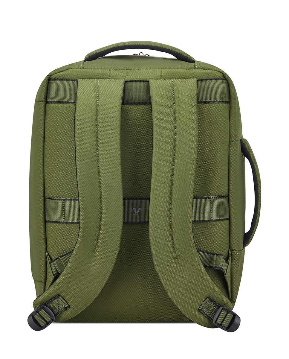 Mochila de Viagem para Portátil 15.6 Ironik 2.0 Vueling - 40x20x30 cm Verde-militar-4