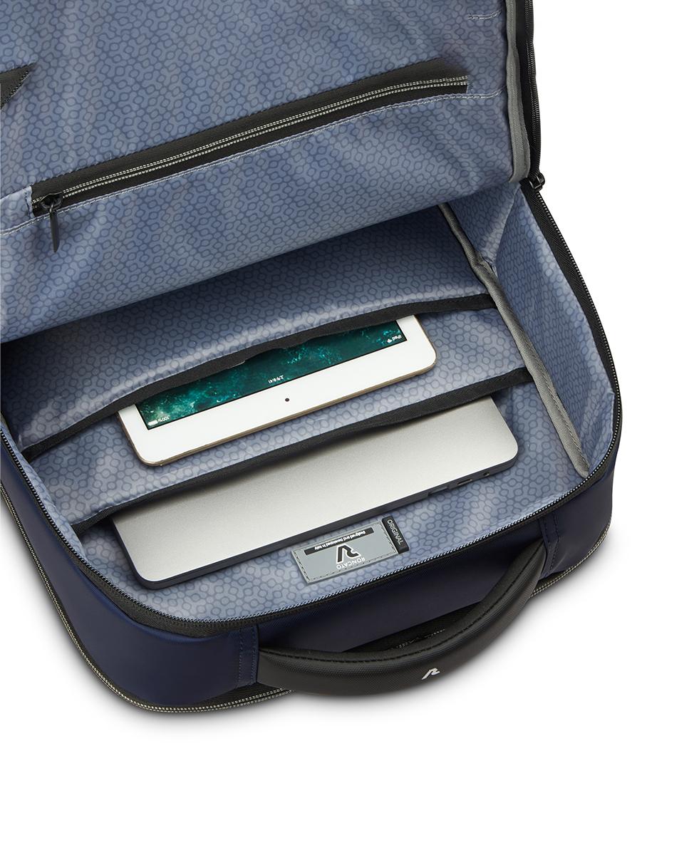 Imagen 5 de Mochila de trabajo Metropolitan para portátil de 15.6 con 2 compartimentos - Roncato - Azul oscuro Azul oscuro