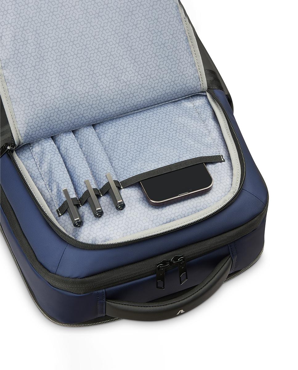 Imagen 6 de Mochila de trabajo Metropolitan para portátil de 15.6 con 2 compartimentos - Roncato - Azul oscuro Azul oscuro