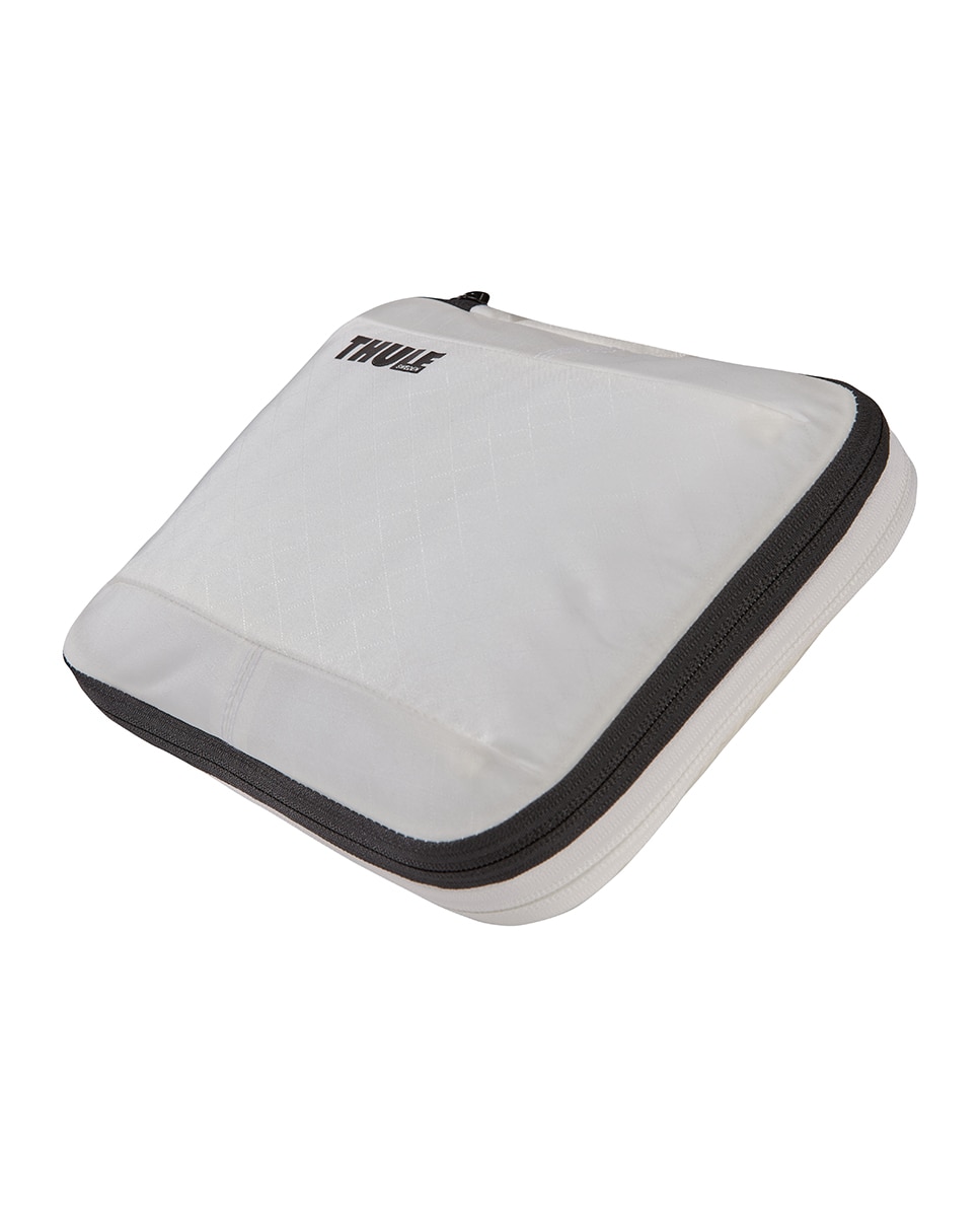 Bolsa para Roupa com Compressão Pequena em nylon - Branca Branco-4