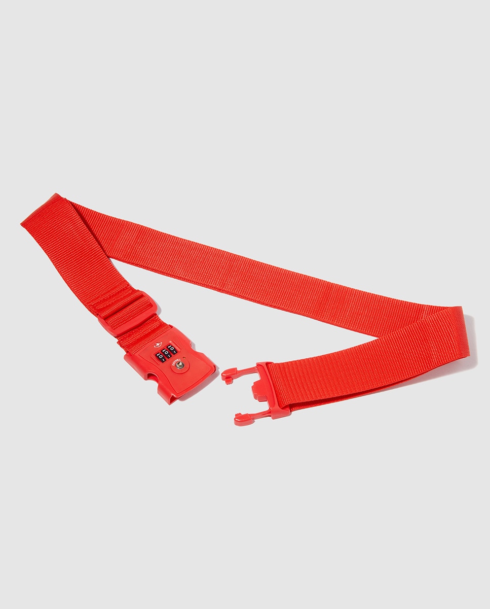 Imagem 0 de Fita de protecção El Corte Inglés vermelha com fecho TSA