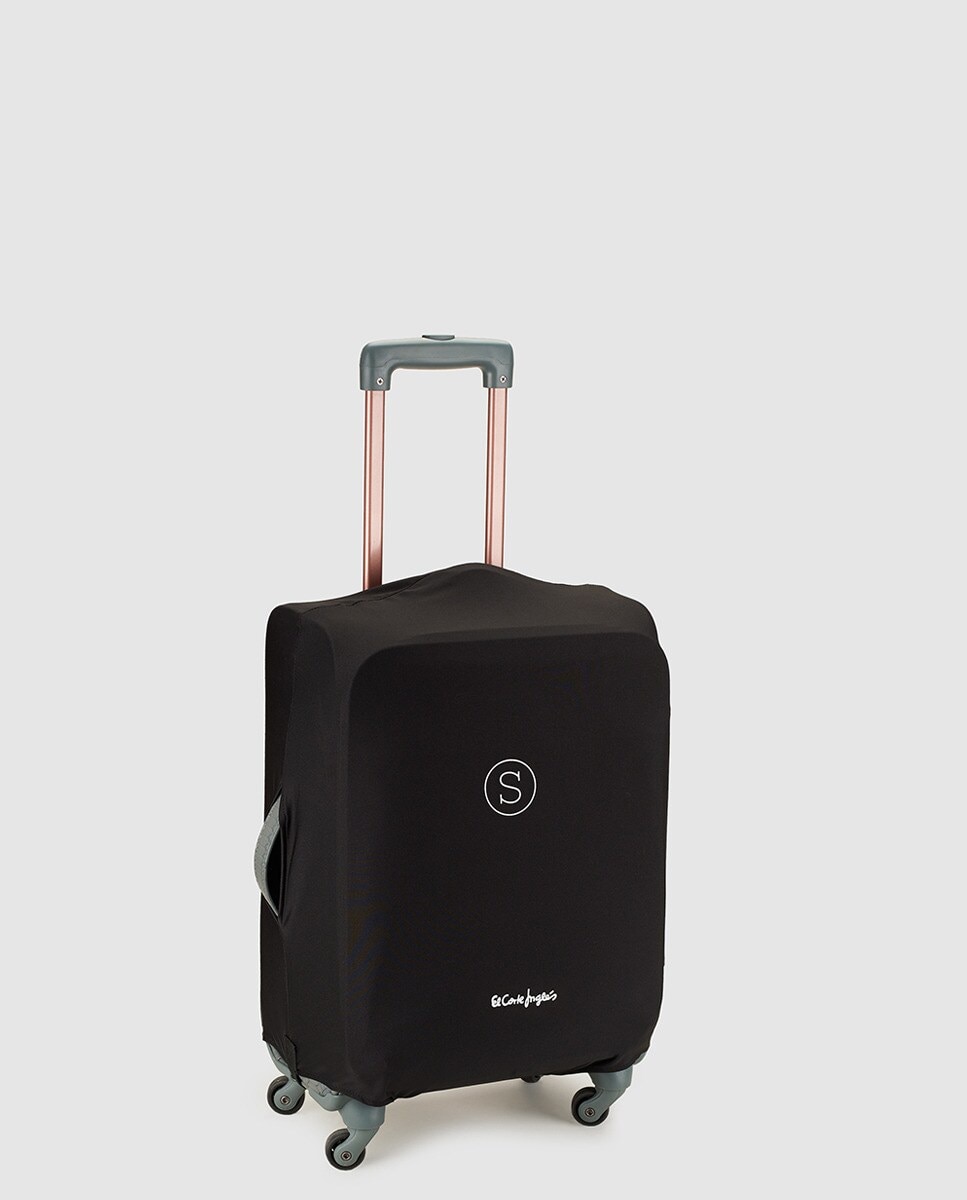 Capa S para trolleys pequenos preta universal Preto-2