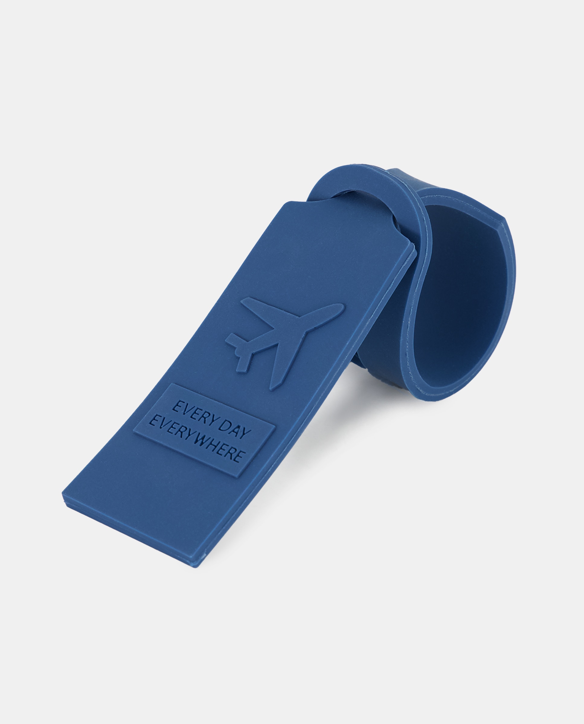 Porta-Cartões Identificador de Bagagem Azul-1