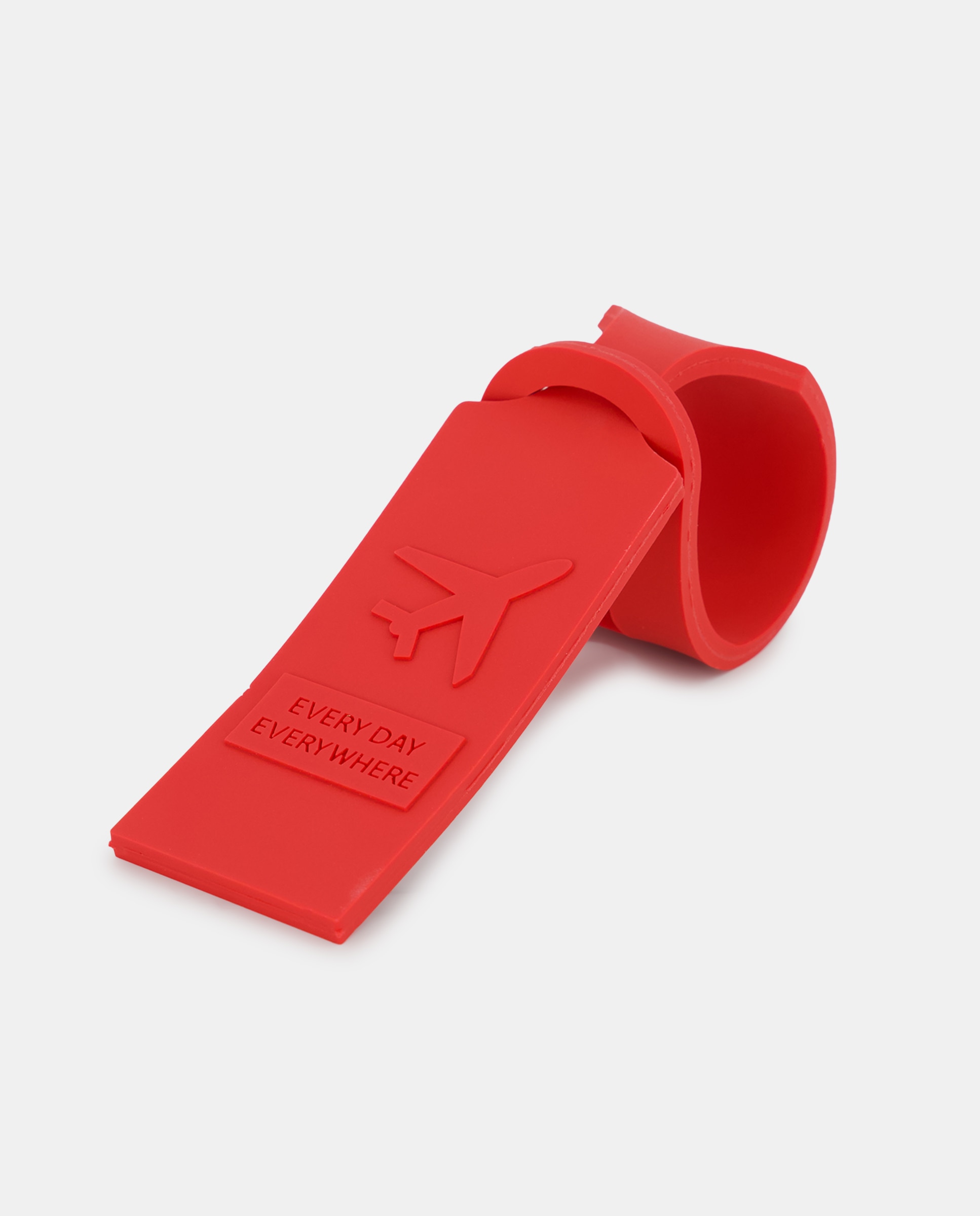 Porta-Cartões Identificador de Bagagem Vermelho-1