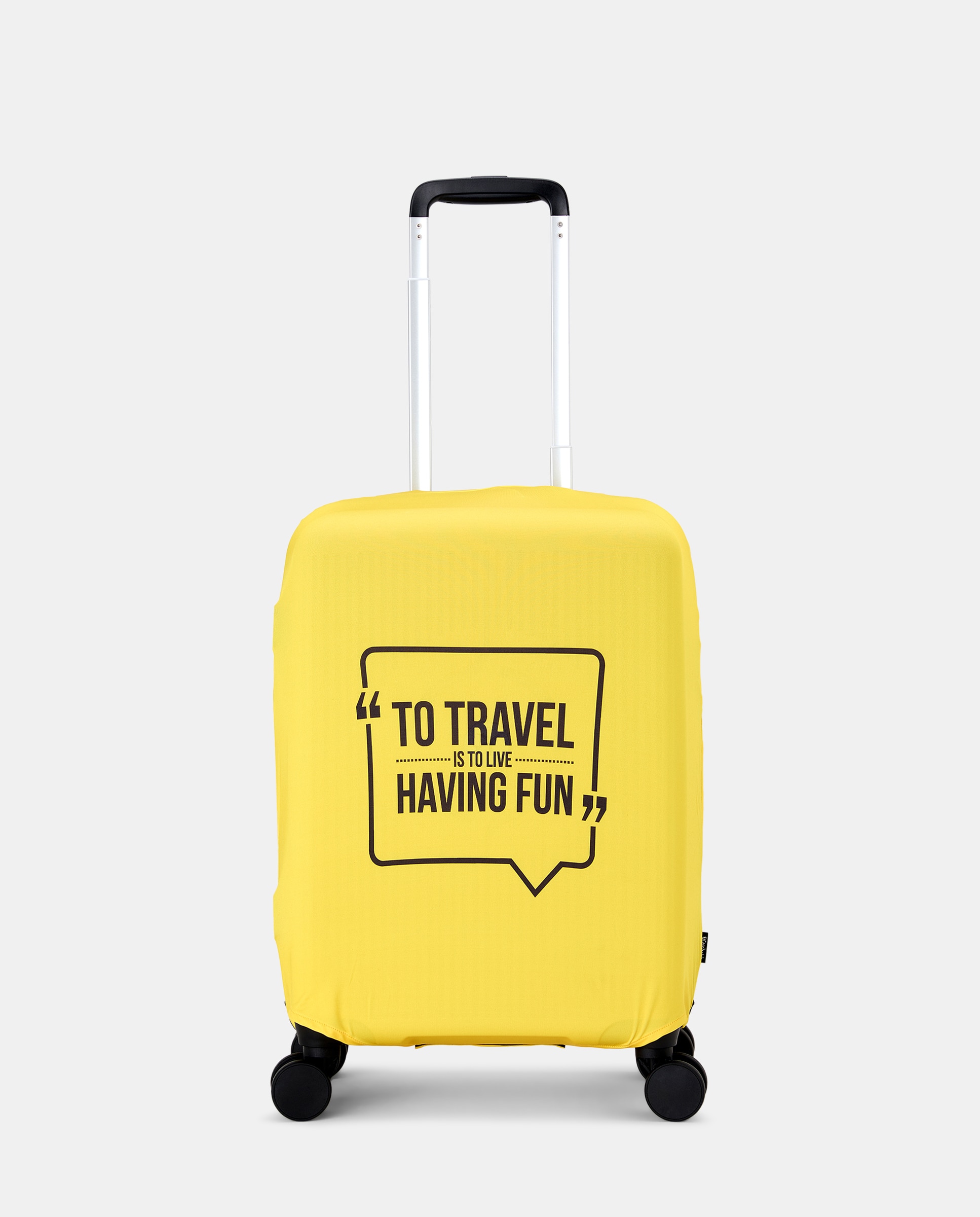 Capa de Malas de Cabine Amarelo-1