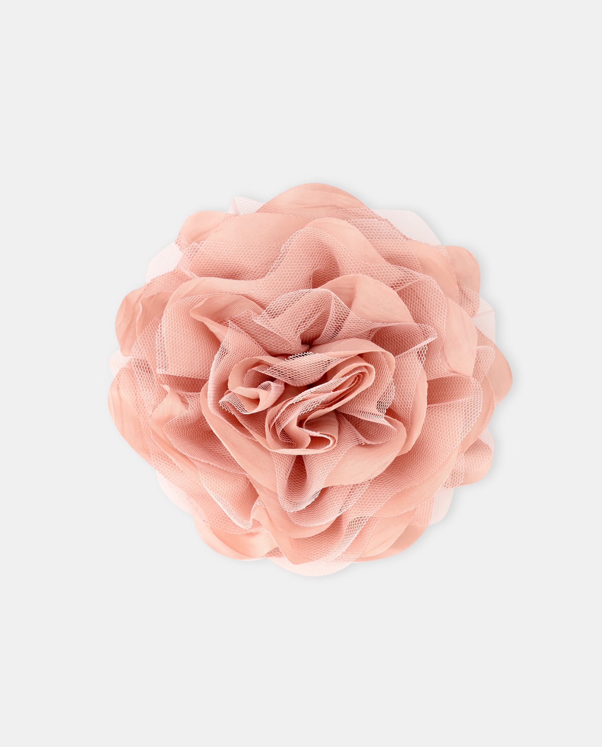 Mola de Bico de Pato com Flor Redonda - Rosa Rosa-1