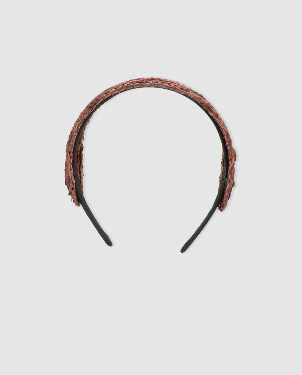 Imagen 1 de Diadema Holly chocolate - Zahati - Marrón oscuro Marrón oscuro
