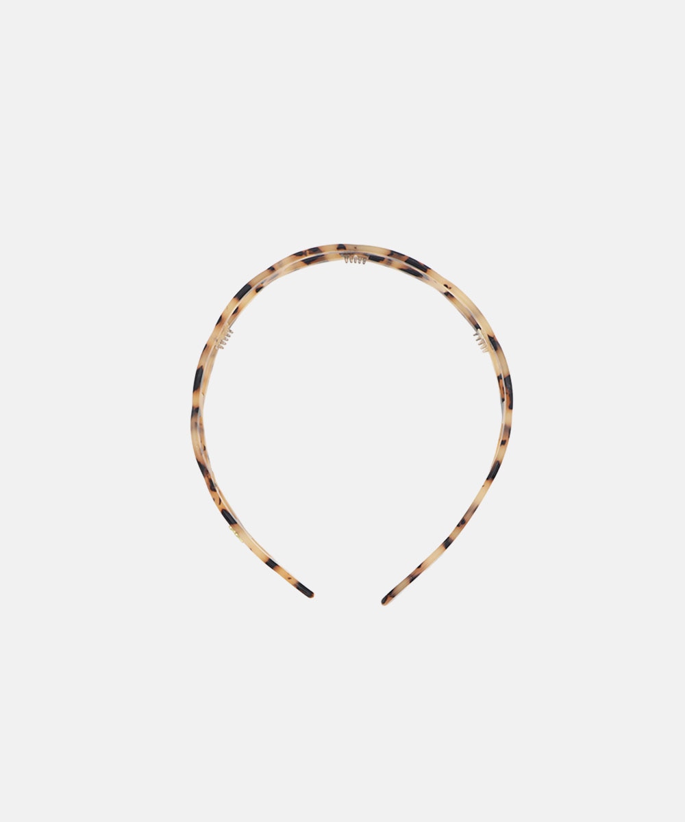 Imagen 1 de Diadema carey chain Beige