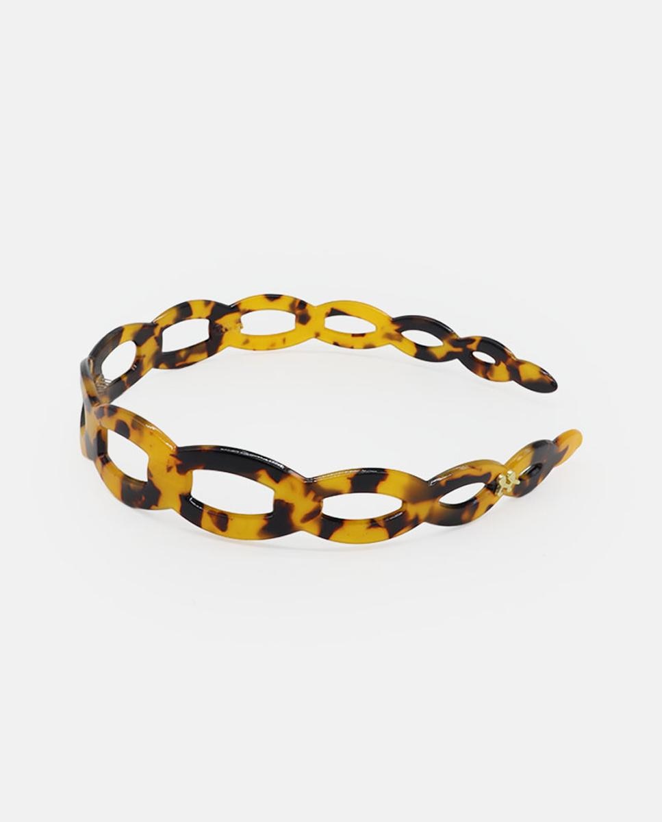 Bandolete Carey Chain Castanho-2