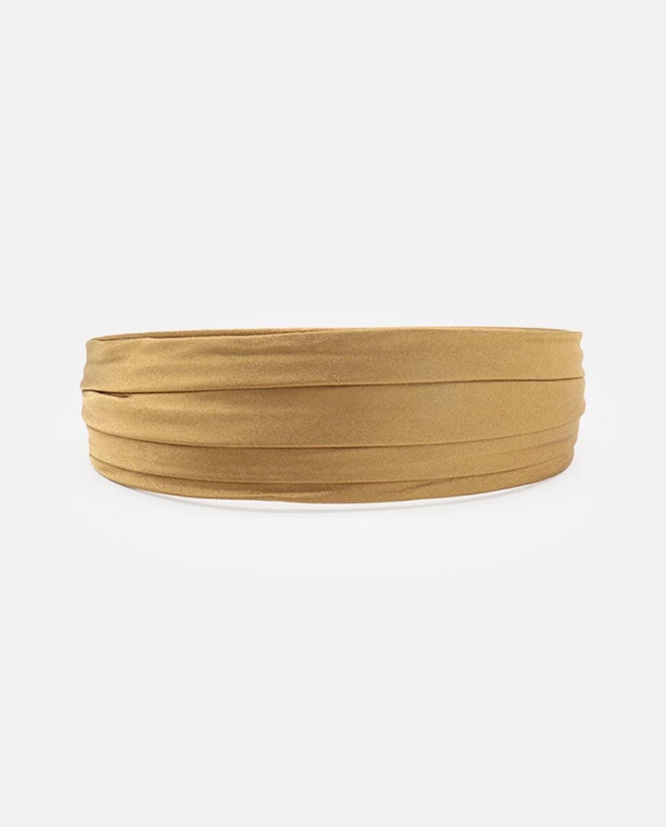 Bandolete Plissada Ouro-3