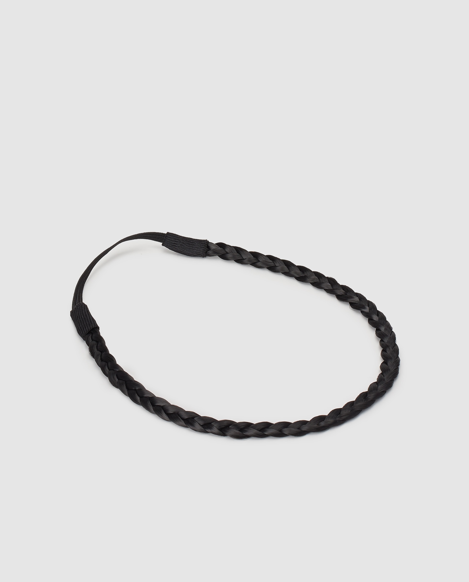 Diadema Chic et Plus de trenza de pelo falso - Chic Plus Paris - Negro Negro-1