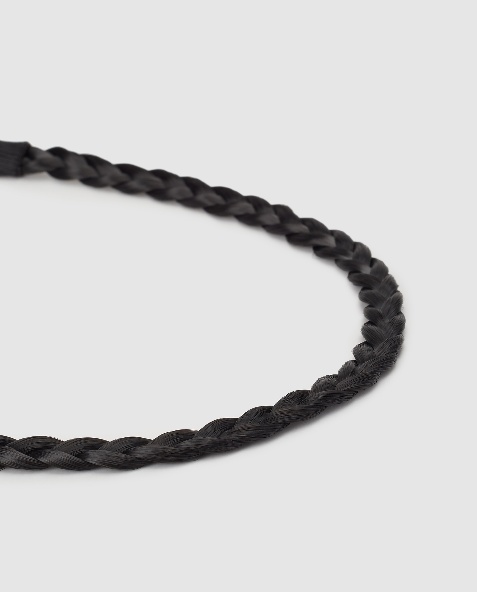 Diadema Chic et Plus de trenza de pelo falso - Chic Plus Paris - Negro Negro-2