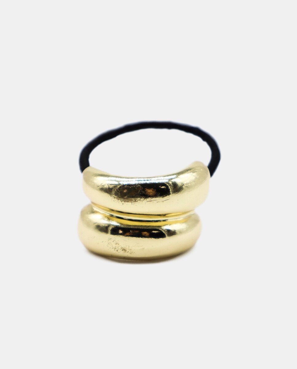Elástico Metálico - Dourado Ouro-3