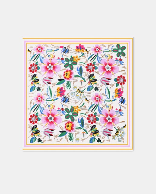 Imagem 0 de Lenço com Flores Pequenas