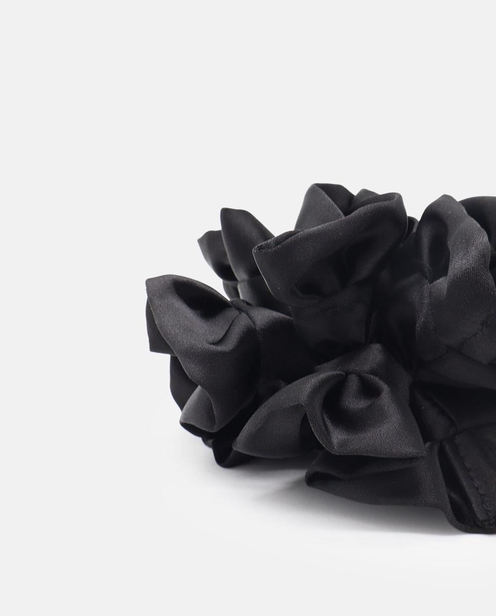 Elástico de Cetim - Preto Preto-2