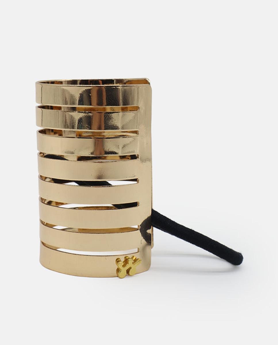 Elástico Metálico - Dourado Ouro-4