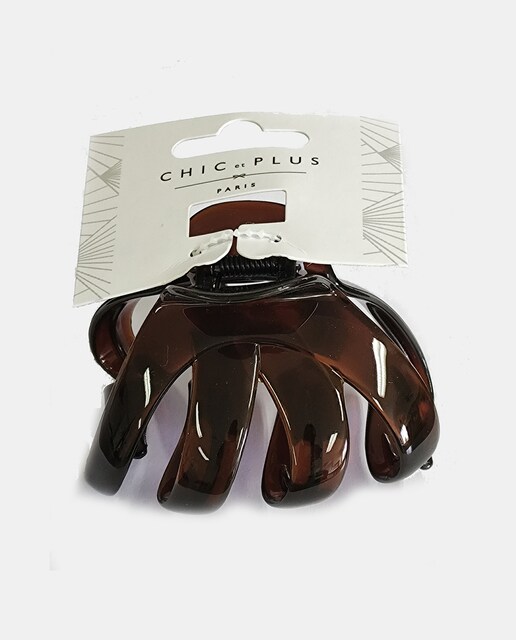 Pasador de pelo marrón