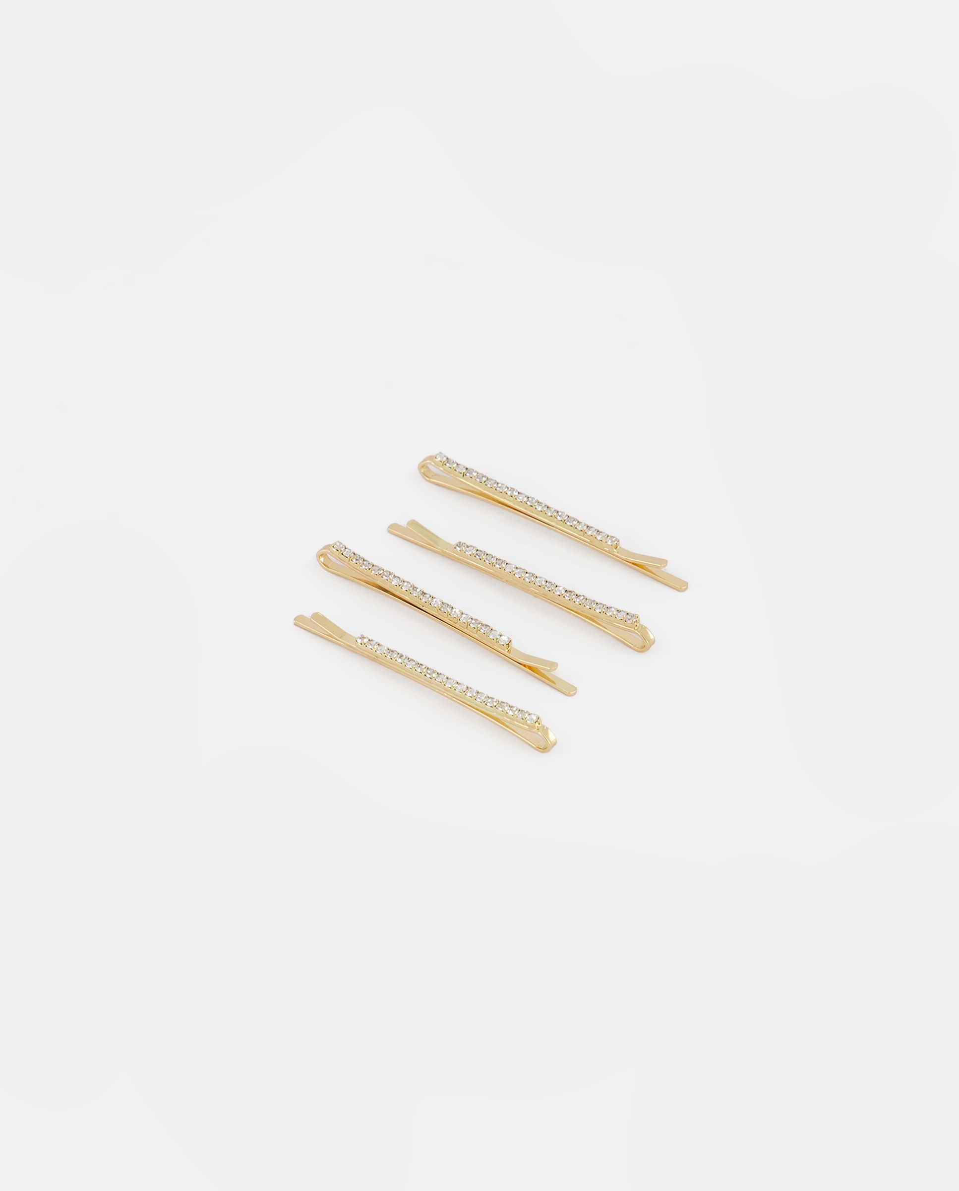 Pack de 4 Clips Metálicos - Dourado Ouro-1