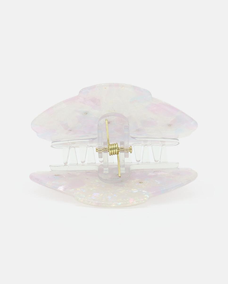 Mola de Concha com Pérolas - Branco Branco-2
