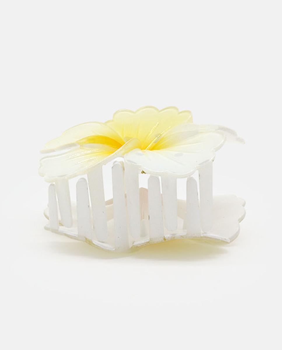 Mola Flor Havaiana - Branco Branco-4