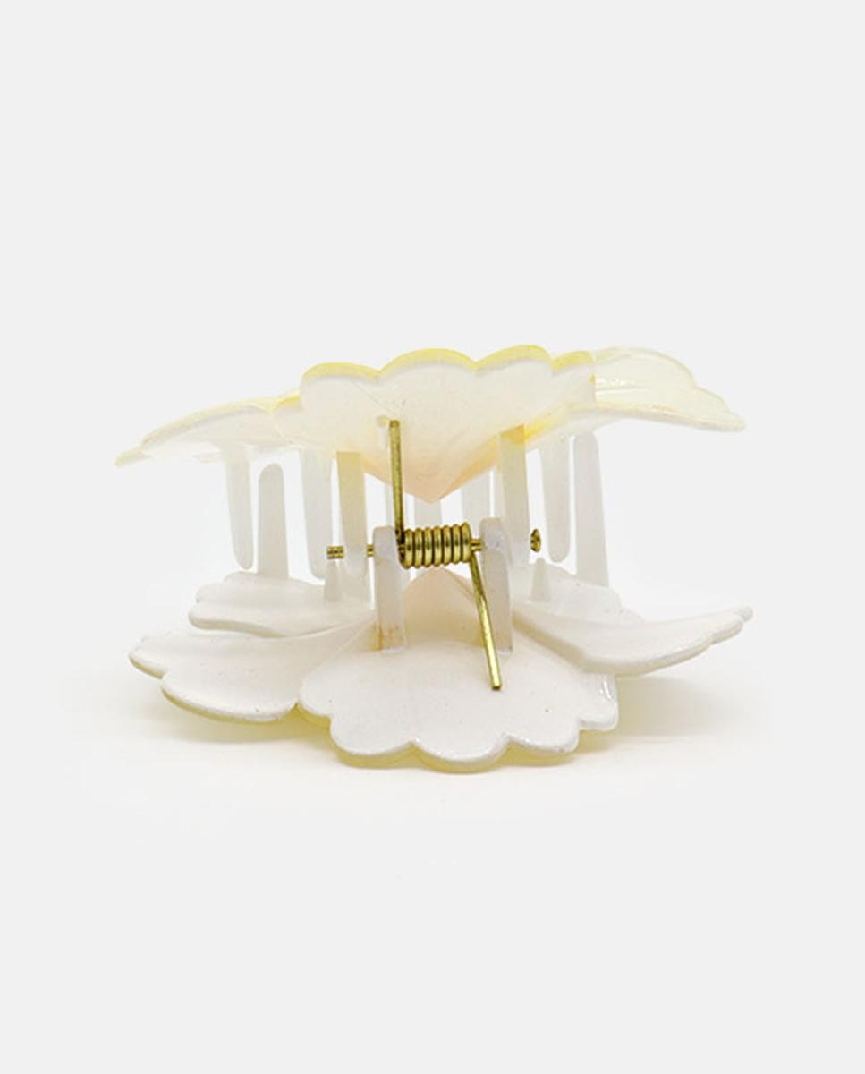 Mola Flor Havaiana - Branco Branco-5