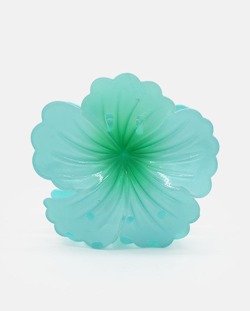 Imagem 0 de Mola Flor Havaiana - Azul Turquesa
