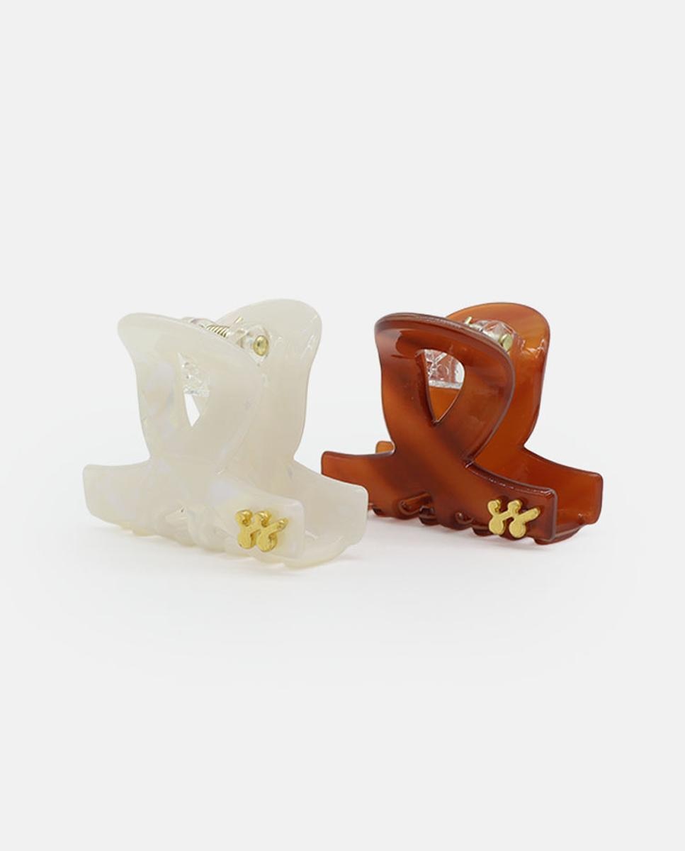 Imagen 3 de Pack pinzas carey - Pressume - Blanco Blanco
