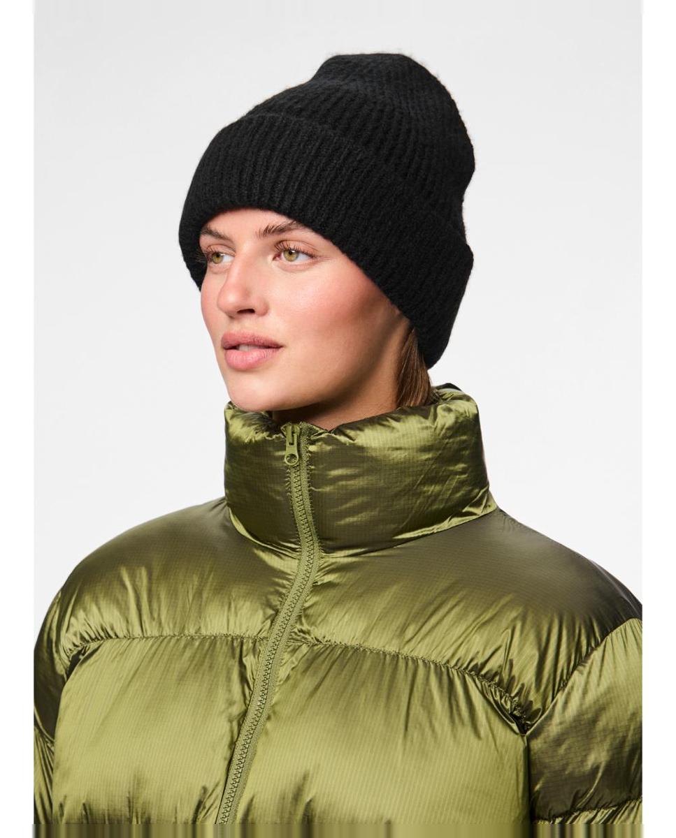 Gorro de Malha - Nude Preto-2