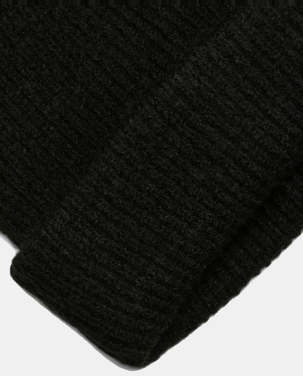 Gorro de Malha - Nude Preto-4