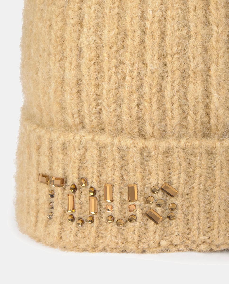 Gorro Crystal Bege-2