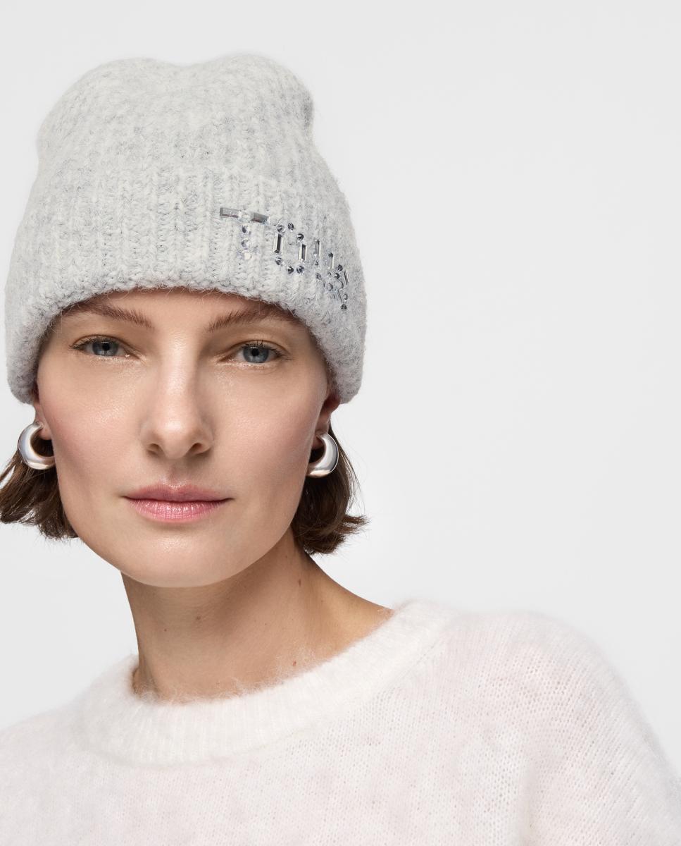 Gorro Crystal Cinzento-claro-5