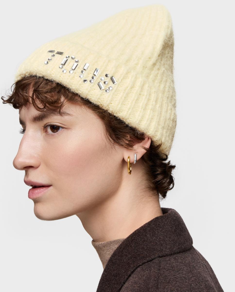 Gorro Crystal Amarelo-4