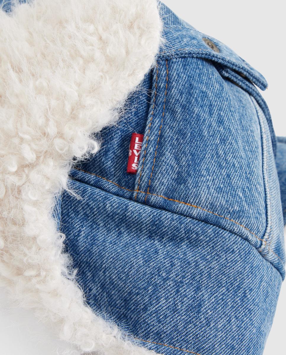 Gorro borrego de Levi's - Azul Azul-3