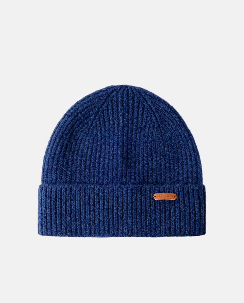 Gorro de punto con vuelta - Pepe Jeans - Azul Azul-1