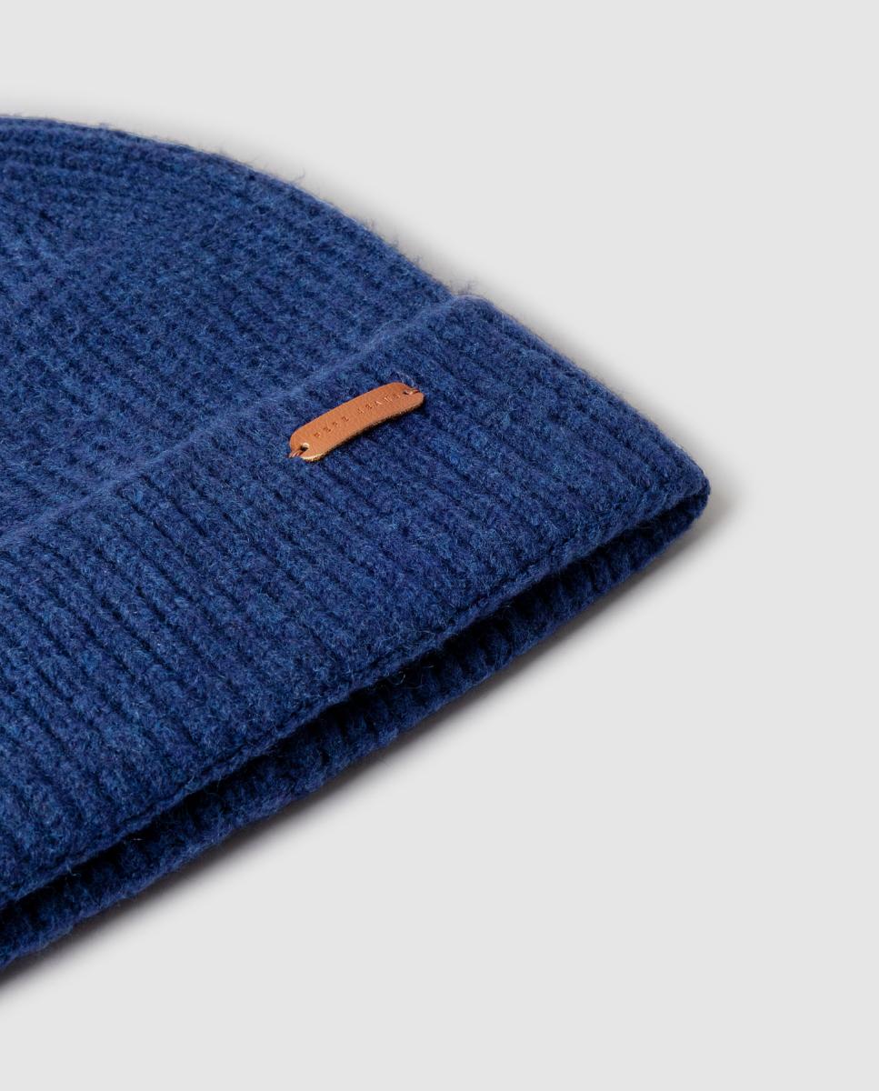 Gorro de punto con vuelta - Pepe Jeans - Azul Azul-3