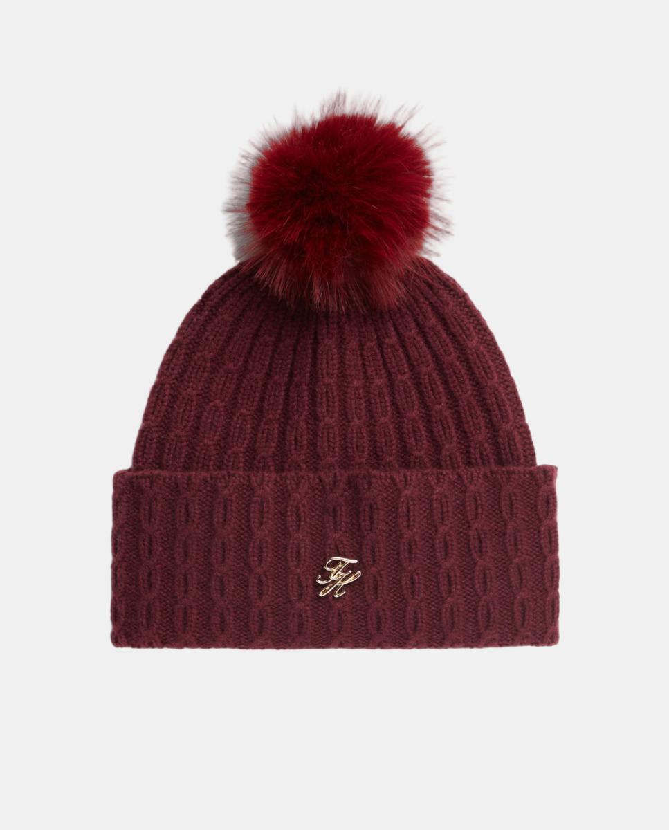 Imagem 0 de Gorro com Pompom - Bordeaux