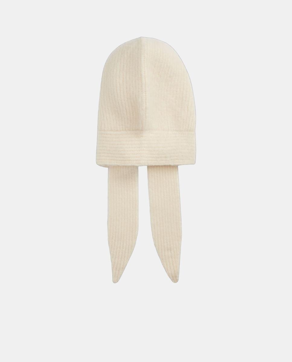 Balaclava de mujer en color crema - Tommy Hilfiger - Blanco Blanco-2