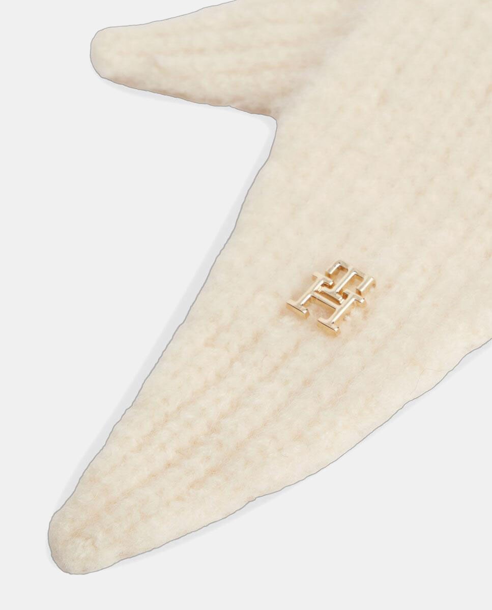 Balaclava de mujer en color crema - Tommy Hilfiger - Blanco Blanco-3