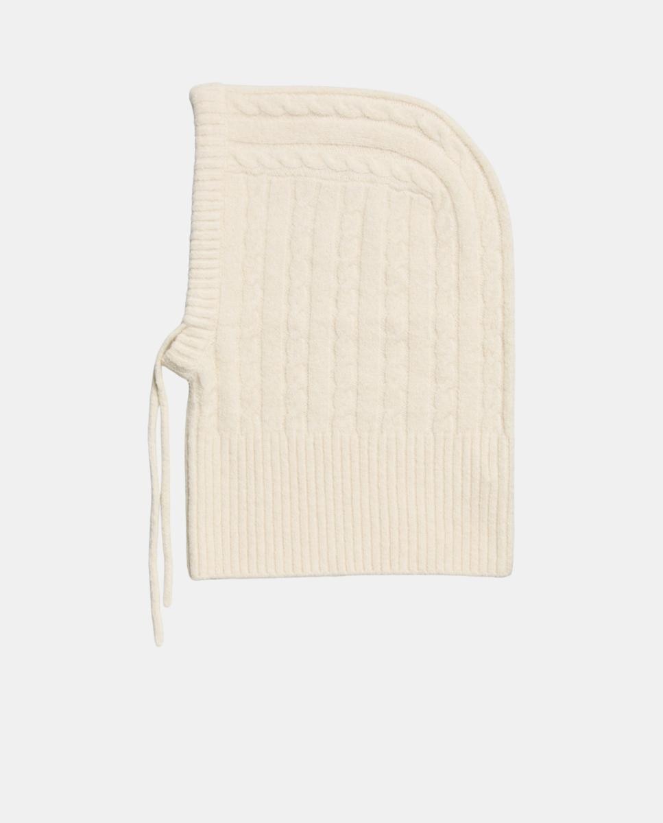Imagen 1 de Balaclava de punto - Pieces - Blanco Blanco