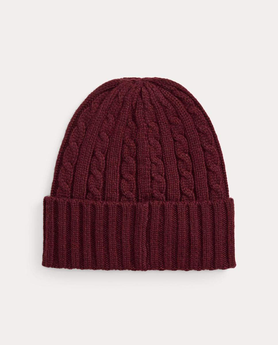 Gorro de Malha com Logótipo Bordado Bordeaux-2