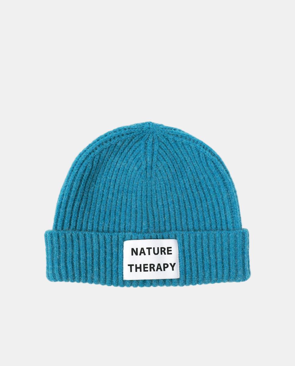 Imagen 0 de Gorro confeccionado en 100 % poliéster reciclado Azul claro
