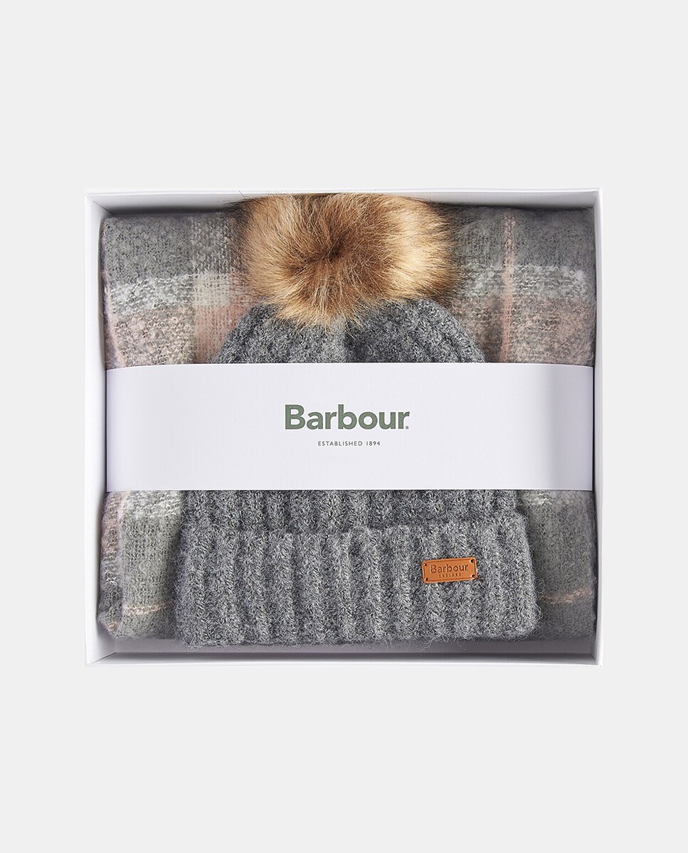 Conjunto de gorro y bufanda - Barbour - Multicolor Multicolor-4