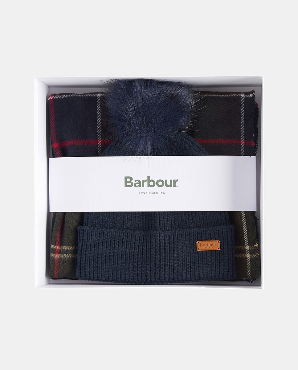 Conjunto de Gorro e Cachecol - Cru Bege-4
