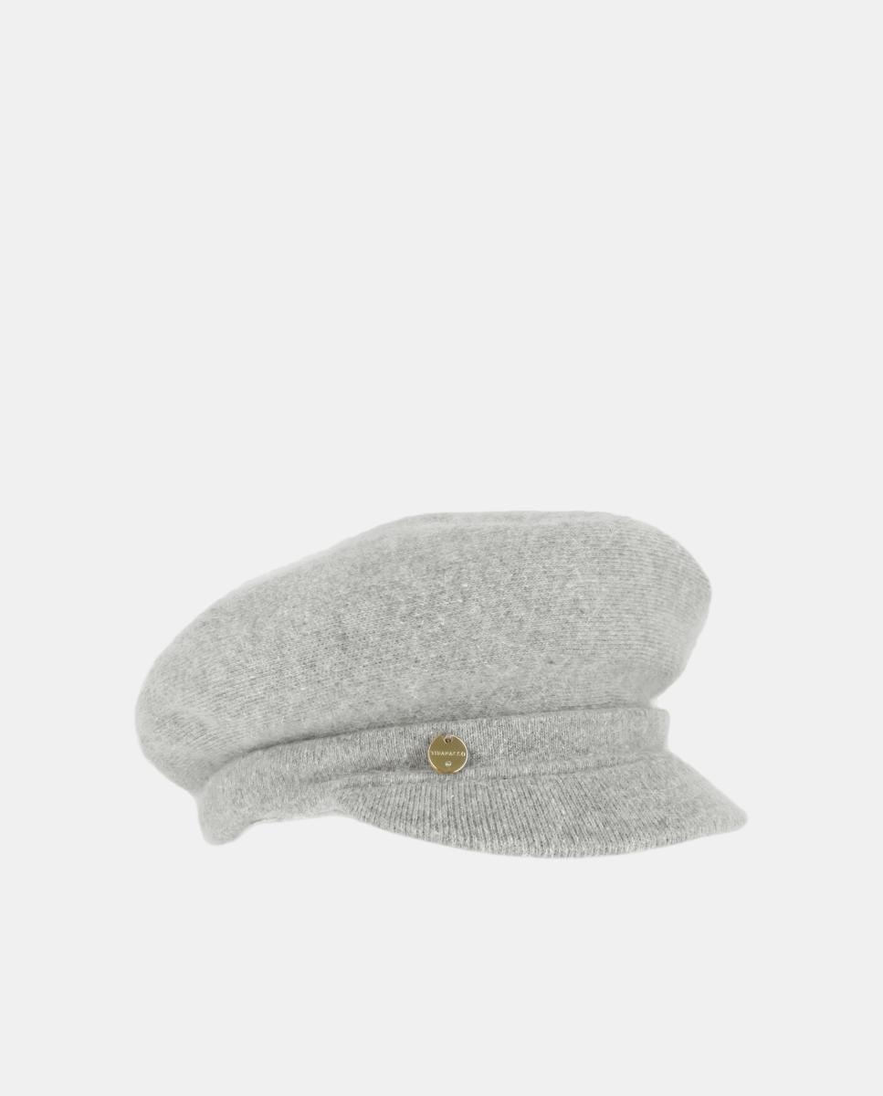 Gorra de punto - Tirabasso - Gris Gris-1