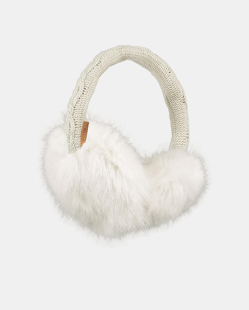 Imagem 0 de Protecções de orelhas Barts de malha e pêlo sintético preta lisa