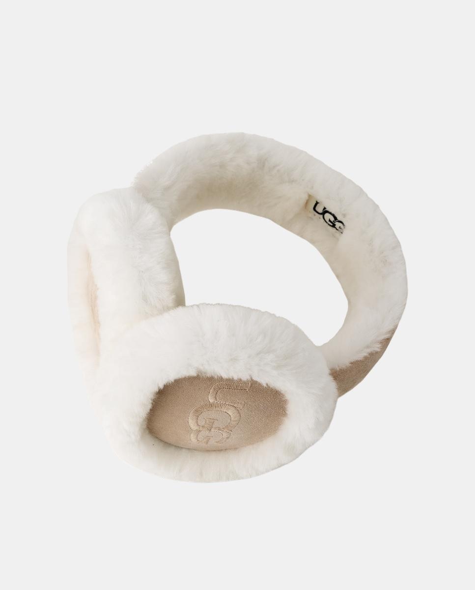 Imagem 0 de Tapa-Orelhas em Pele com Pelo - Preto